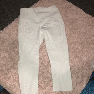 Lulu lemon white leggings